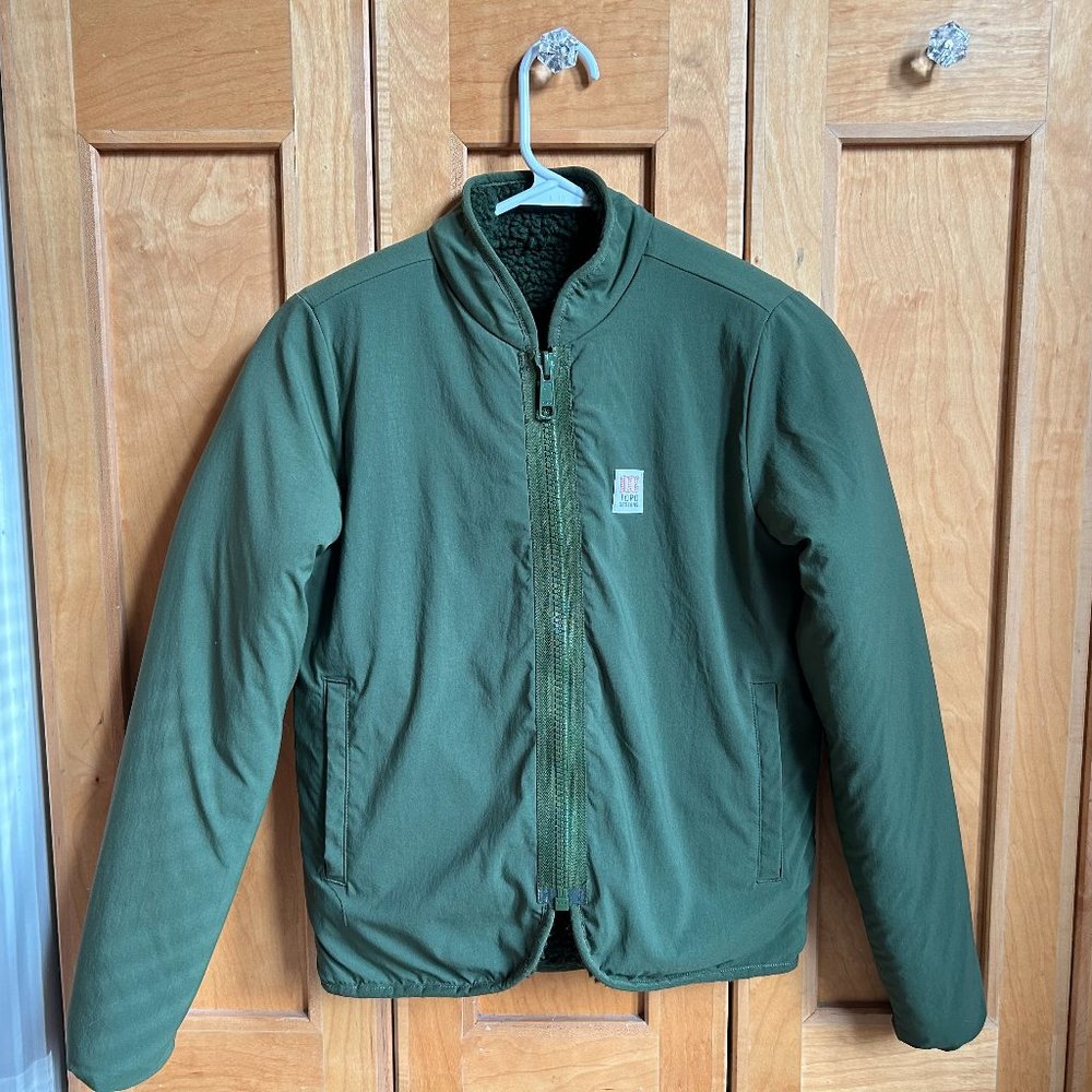 Topo Designs Women's Reversible Sherpa Jacket